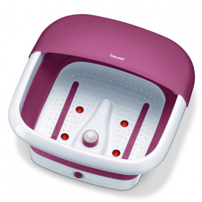 Beurer foldable foot bath in rose colour